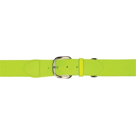 Champion Sports Adult Baseball & Softball Uniform Belt, Neon Yellow UBNYL
